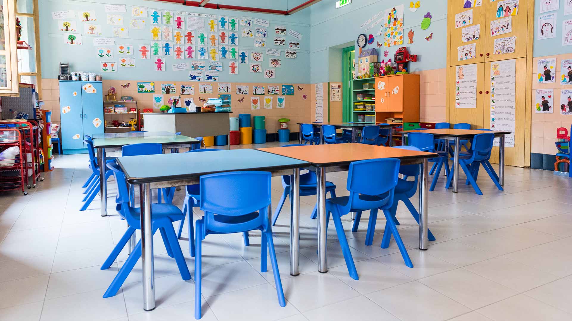 Aula della Scuola dell'infanzia San Giuseppe Lavoratore